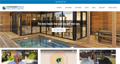 Desktop Screenshot of compasspools.com.au